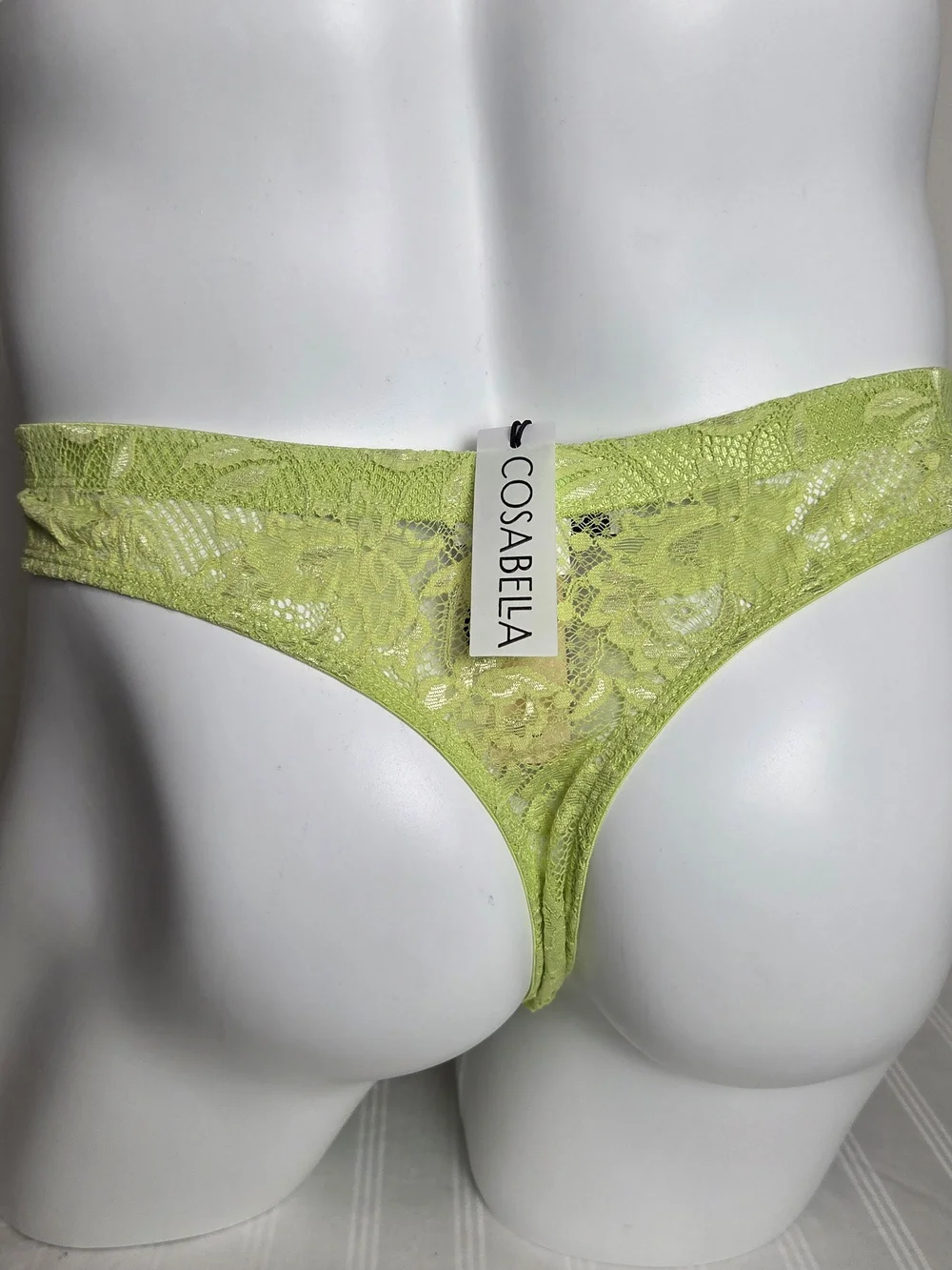 Cosabella Neon Lime Briefs - Vibrant Lime Green Men's Underwear